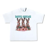 White happy easter bunny Urban Heavy Tee - Artiststas