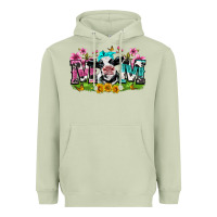 Matcha mom with cow Heavyweight Hoodie - Zillion Design Studio