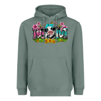 Sage mom with cow Heavyweight Hoodie - Zillion Design Studio