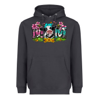 Smoke mom with cow Heavyweight Hoodie - Zillion Design Studio