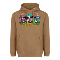 Toasted Coconut mom with cow Heavyweight Hoodie - Zillion Design Studio