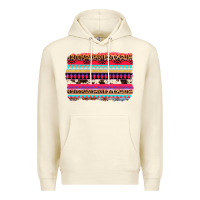 Sandshell aztec western leopard cowhide background Premium Hoodie - AdoDesignShop