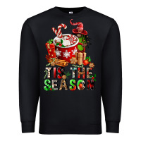 Black tis the season Premium Sweatshirt - FaDigitalArtStudio