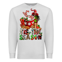 Dove Grey tis the season Premium Sweatshirt - FaDigitalArtStudio