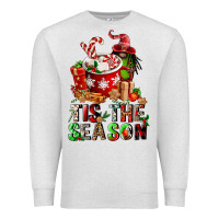 Oatmeal Heather tis the season Premium Sweatshirt - FaDigitalArtStudio