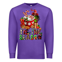 Purple tis the season Premium Sweatshirt - FaDigitalArtStudio