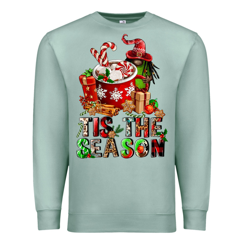 Tis The Season Premium Sweatshirt by FaDigitalArtStudio | Teevron