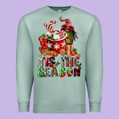 Tis The Season Premium Sweatshirt Designed By Fadigitalartstudio