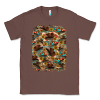 Chestnut western  background Classic Tee - RanaPortraitStore