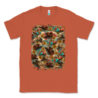 Copper western  background Classic Tee - RanaPortraitStore