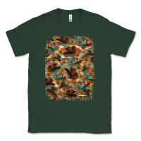 Sports Green western  background Classic Tee - RanaPortraitStore