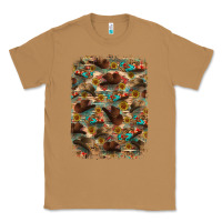 Toasted Coconut western  background Classic Tee - RanaPortraitStore