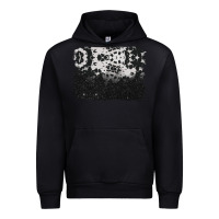 Black cowhide background Urban Hoodie - BarkalooDesign