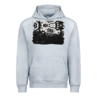 Heather Grey cowhide background Urban Hoodie - BarkalooDesign
