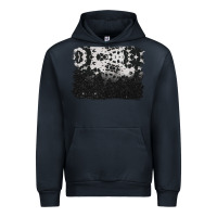 Navy cowhide background Urban Hoodie - BarkalooDesign