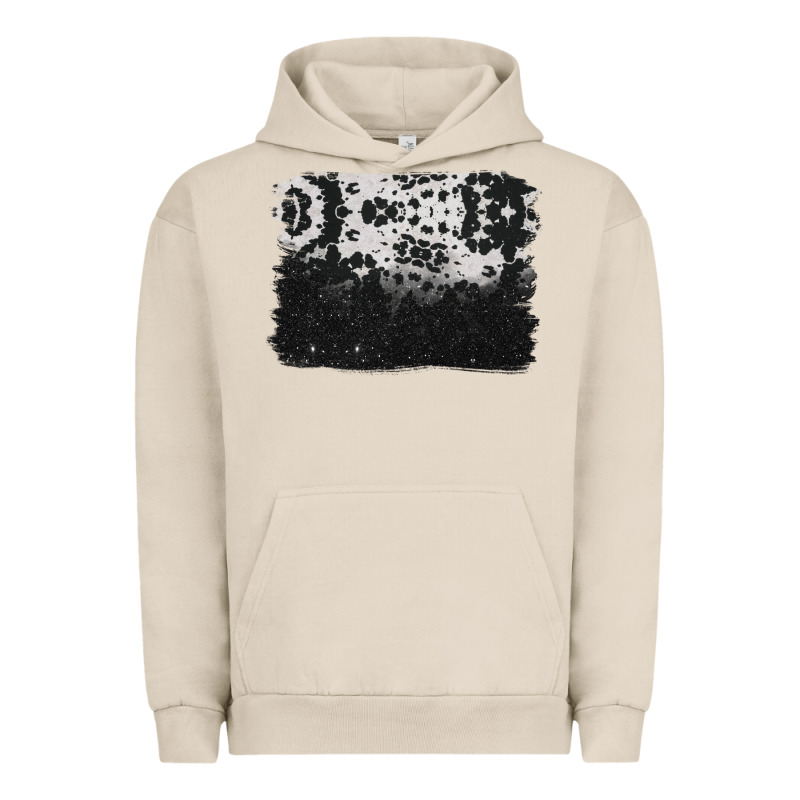 Cowhide Background Urban Hoodie by BarkalooDesign | Teevron
