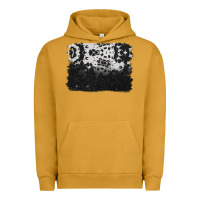 Pigment Peanut Butter cowhide background Urban Hoodie - BarkalooDesign