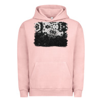 Pigment Salmon cowhide background Urban Hoodie - BarkalooDesign