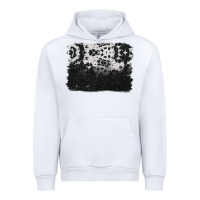 White cowhide background Urban Hoodie - BarkalooDesign