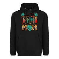 Black i'm the cool mom Heavyweight Hoodie - Zillion Design Studio