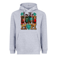 Heather Grey i'm the cool mom Heavyweight Hoodie - Zillion Design Studio