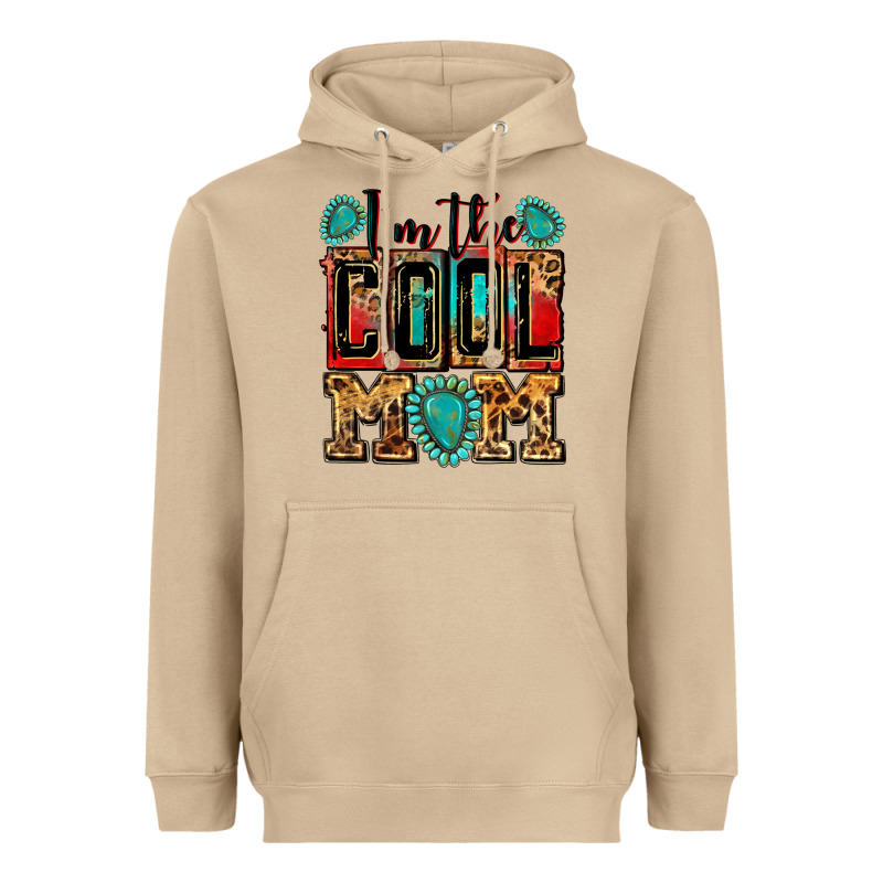 I'm The Cool Mom Heavyweight Hoodie by Zillion Design Studio | Teevron