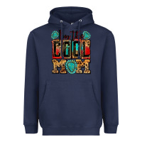 Navy i'm the cool mom Heavyweight Hoodie - Zillion Design Studio