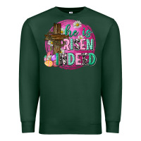 Sports Green he is risen indeed easter Premium Sweatshirt - Neo Western
