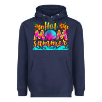 Navy hot mom summer Heavyweight Hoodie - Zillion Design Studio