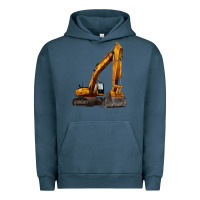 Pigment Midnight Navy excavator Urban Hoodie - LillyAllenDesigns