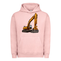Pigment Salmon excavator Urban Hoodie - LillyAllenDesigns