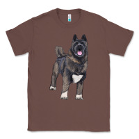 Chestnut American akita Classic Tee - RanaPortraitStore