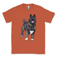 Copper American akita Classic Tee - RanaPortraitStore