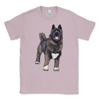 Lilac American akita Classic Tee - RanaPortraitStore