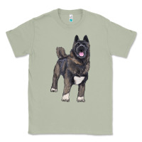 Matcha American akita Classic Tee - RanaPortraitStore