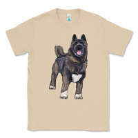 Mushroom American akita Classic Tee - RanaPortraitStore