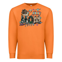 Carrot best cat mom ever Premium Sweatshirt - SublimationCraftShop