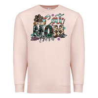 Pale Pink best cat mom ever Premium Sweatshirt - SublimationCraftShop
