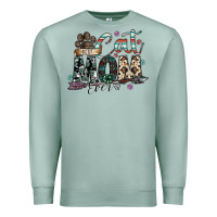 Seafoam best cat mom ever Premium Sweatshirt - SublimationCraftShop