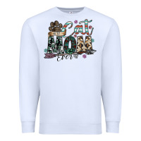 White best cat mom ever Premium Sweatshirt - SublimationCraftShop
