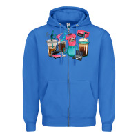 True Royal crafting coffee cups Zipper Hoodie - RanaPortraitStore