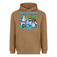 Toasted Coconut merry christmas gnomies Heavyweight Hoodie - texasbilliewilder