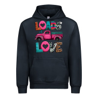 Navy loads of love valentine's day truck Urban Hoodie - Jasminsmagicworld