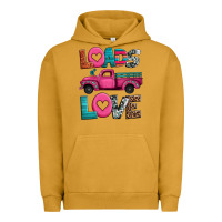 Pigment Peanut Butter loads of love valentine's day truck Urban Hoodie - Jasminsmagicworld