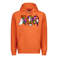 Carrot halloween boo Premium Hoodie - AdoDesignShop