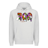 Dove Grey halloween boo Premium Hoodie - AdoDesignShop