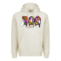 Oatmeal Heather halloween boo Premium Hoodie - AdoDesignShop