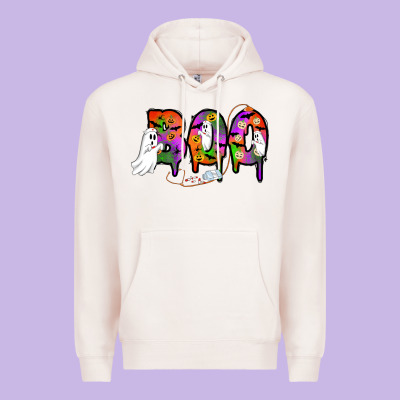 Halloween Boo Premium Hoodie Designed By Adodesignshop