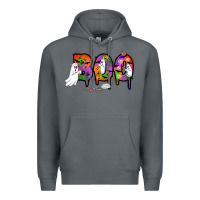 Rock halloween boo Premium Hoodie - AdoDesignShop