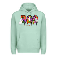 Seafoam halloween boo Premium Hoodie - AdoDesignShop